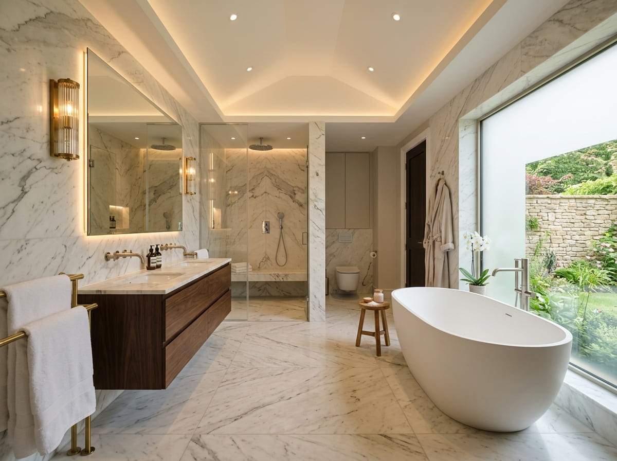 Custom Bathroom Renovation in Clint